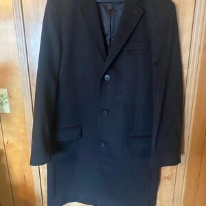 Jos. A. Bank Reserve Black Overcoat